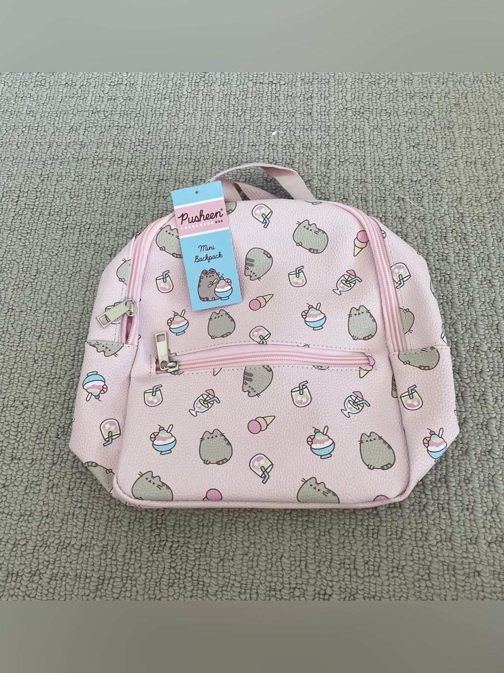 NWT Pusheen mini pink backpack